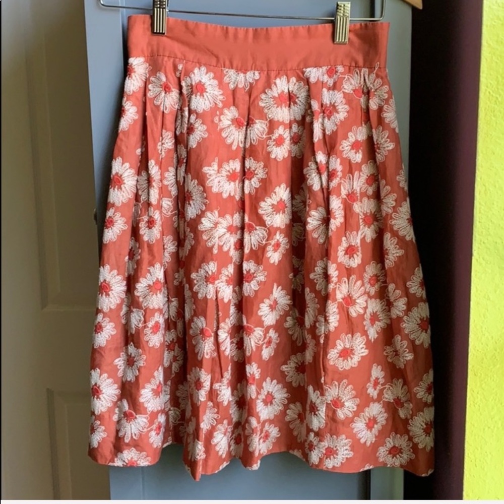 Plenty Tracy Reese embroidered skirt NWOT